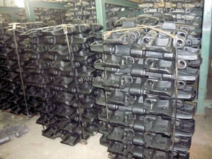 50T क्रॉलर क्रेन पैड <span class=keywords><strong>KH180</strong></span>-2 ट्रैक जूता के लिए हवाई जहाज के पहिये भागों - Product Image 6