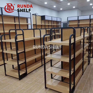 Haute qualité Gongduola usine directe acier bois combinaison supermarché étagère dépanneur présentoir Type de support en métal - Product Image 4