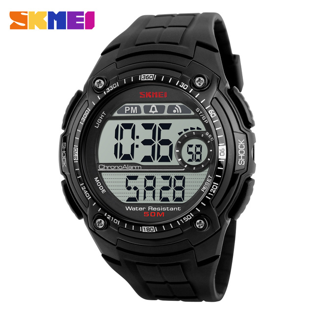 SKMEI Original Manufacturer 1203 Man Digital Watch Customize logo Sport Waterproof Wrist Watch