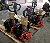 Chariot élévateur à palettes électrique à batterie au lithium CBD15-JH, capacité de 1,5 tonne, pneus en polyuréthane, fonctionnement piétonnier, Hangcha Fork
