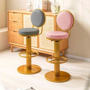 Hiện đại vàng cam xoay thanh phân bộ phận truy cập chiều cao hàng đầu barstools nhà bếp Câu lạc bộ ghế cho ăn sáng thanh - Product Image 1
