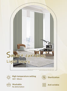 Tende Minimaliste Scandinave - Lino Certificato OEKO-TEX Tonalità Neutre per Interni Moderni ODM&OEM - Product Image 2