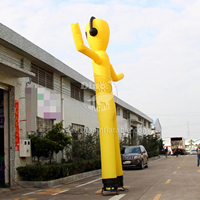 Danseur d'air publicitaire personnalisé Jouets gonflables du ciel extraterrestre Tube gonflable Guy à vendre