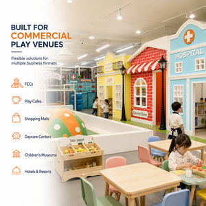 โมดูล CE ASTM EN1176 FEC โมดูลสำหรับร้านขายของชำในร่มสนามเด็กเล่นในโรงพยาบาลร้านกาแฟ - Product Image 2
