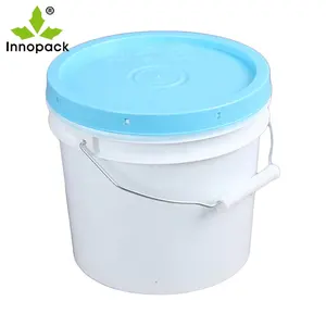 Factory OEM Plastic Bucket 10l 2 Gallon for Paint Oil with Lid and Handle