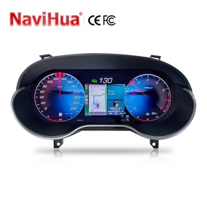 Navihua 12,3 pouces pour Mercedes-Benz Classe A, CLA, GLA : Écran LCD numérique de tableau de bord virtuel pour mise à niveau de voiture, système Linux avec CarPlay automatique - Product Image 3