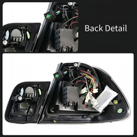 Pour BMW Série 3 E46 2001-2004 Quatre Portes, Feu Arrière Automobile à LED, Feu Arrière Modifié, Clignotant, Feu Stop, Ensemble Complet