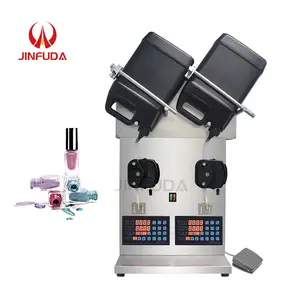 Multifunción Mesa semiautomática aceite esencial líquido uñas UV Gel esmalte de uñas máquina de llenado de barniz de uñas
