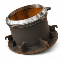 Fabrication sur mesure de structures en acier |   Cadre en acier soudé robuste de grande taille, OEM CNC pour les équipements miniers et industriels