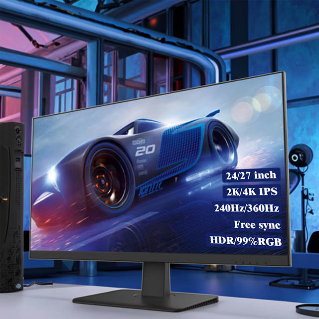 Low Cost 24.5 Inch Gaming Monitor 240hz 4k Monitor Curved Monitor Digital Signage Displays Lcd Monitor for Esport