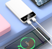 Batteries externes personnalisées à motif de dessins animés, ultra-minces, haute capacité, très populaires, 5000 mAh