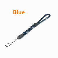 Sangle courte réglable en tissu tressé pour bouteille d'eau avec bracelet en forme de petit panda et support pour clé USB