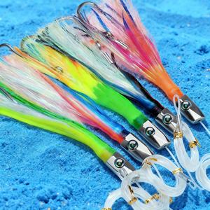 Esca da <span class=keywords><strong>pesca</strong></span> <span class=keywords><strong>in</strong></span> Marlin traina da 8.7 pollici 85G <span class=keywords><strong>esche</strong></span> da <span class=keywords><strong>pesca</strong></span> con testa <span class=keywords><strong>in</strong></span> rame a 5 colori esca viva <span class=keywords><strong>per</strong></span> la <span class=keywords><strong>pesca</strong></span> alla trota <span class=keywords><strong>in</strong></span> barca oceanica - Product Image 1