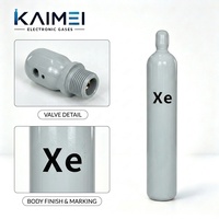 Gas Xenón de Alta Pureza 6N, Grado Semiconductor, para Implantación Iónica y Grabado por Plasma, Precio de Fábrica