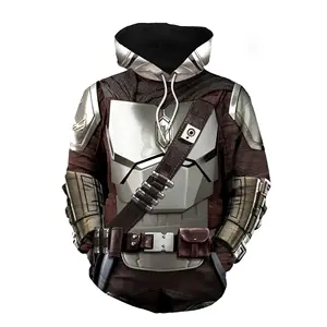 Hoodie Cosplay Bintang kustom Hoodie gambar 3D sweter Cosplay kostum Pullover Hoodie