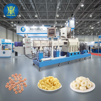 Machine automatique de production de snacks soufflés au maïs et de boules de fromage, ligne d'extrusion pour la fabrication de snacks