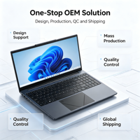 Gloednieuwe Intel Core i5 laptop, ultradunne draagbare notebookcomputer, Windows 11, voor zakelijk gebruik, studenten, groothandel, OEM