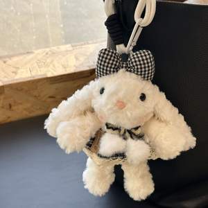 Peluche di Coniglio Carino, Giocattolo Delizioso a Forma di Coniglietto, Bambola per il Nuovo Anno, Portachiavi, Ciondolo per Borsa, Regalo per Migliori Amici, in Cotone PP - Product Image 3
