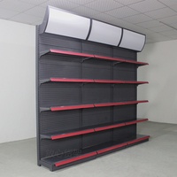 Étagère de supermarché simple face pour la vente en gros, idéale pour les magasins de produits pour mères et bébés, les magasins de proximité, les petites boutiques, les articles de première nécessité et les magasins de snacks.