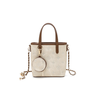 Sac à main mini tote de luxe avec monogramme, poignée supérieure et porte-monnaie détachable, sac messager pour femme pour le quotidien, les courses et les rendez-vous