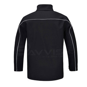 Chaqueta de lana Nuevo diseño Chaqueta Softshell transpirable para hombre Colores personalizados Chaquetas de concha suave Nuevos hombres Softshell - Product Image 3