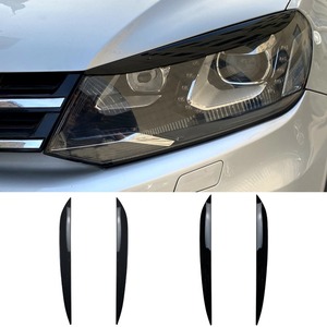 Kit carrosserie pour VW Touareg 2010-2018, yeux de phare, sourcils de phare, décoration de phare, garniture de style automobile, accessoires de voiture - Product Image 2