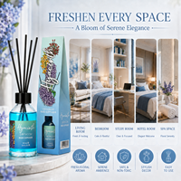 Diffuseur de parfum d'ambiance 100 ml, cartons de senteurs variées pour les acheteurs de supermarchés et les distributeurs de décoration intérieure