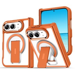 Cover Protettiva Antiurto per Apple 18 Fold, Custodia per Telefono Pieghevole con Supporto in PC+TPU per <span class=keywords><strong>iPhone</strong></span> 18 Ultra - Product Image 5