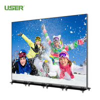 Pantalla LED Plegable para Interiores, Portátil, P1.25/P1.53/P1.86/P2/P2.5, para Centros Comerciales y Conferencias