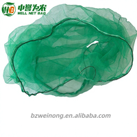 WEINONG UV-gestabiliseerde HDPE ronde draad dadelzak 70*90cm 40g per stuk trekkoord ademend anti-insect dadelvruchten bescherming