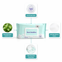 Lingettes nettoyantes pour bébés jetables, douces, non irritantes, au pH équilibré, adaptées aux peaux sensibles, pour la maison