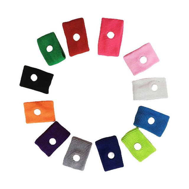 New Sport Breathable Soft Polyester Cotton Seal Band Event Drug-free Wristband for Motion Sickness Relief Quality Assurance