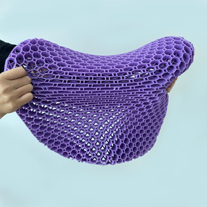 Fourniture directe <span class=keywords><strong>d</strong></span>'usine confort doux refroidissement ergonomique soutien antidérapant maille Portable Gel amélioré <span class=keywords><strong>coussin</strong></span> de Gel pour les conducteurs - Product Image 3