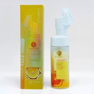 <span class=keywords><strong>Espuma</strong></span> Limpiadora Facial Humectante y Blanqueadora con Vitamina C de Alta Calidad, 150 ml, con Cepillo de Masaje - Product Image 4