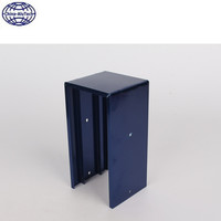Profilé en aluminium anodisé pour portes coulissantes de placard, portes et fenêtres à battants, et profilés décoratifs en aluminium – Prix avantageux – Direct usine