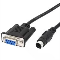 Maßgefertigtes DB9-Stecker auf 8-Pin Mini-DIN-Adapterkabel RS232 Seriell 4-6-8-9 Pin DB9-Stecker Mini-DIN 4-PIN-Stecker