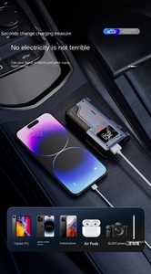 เครื่องสูบลมยางแบบพกพาเจิ้งซิง พร้อมฟังก์ชั่นสตาร์ทฉุกเฉิน 120 วัตต์ ปั๊มลมไฟฟ้าสำหรับยางรถยนต์ พร้อมเกจวัดแรงดันลมยาง - Product Image 5