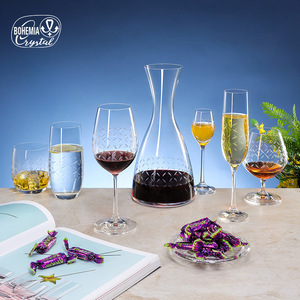 Czech Lex Lead-Free Crystal Red Wine Glass 401-500ml For Home And Catering - Product Image 5