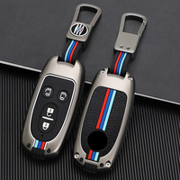 Accessoires de voiture Porte-clés en alliage métallique Porte-clés Smart Car Key Case Cover Fit for Suzuki Jimny SX4