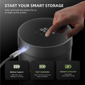 Frasco de Curado Inteligente <span class=keywords><strong>Spider</strong></span> <span class=keywords><strong>Farmer</strong></span> de 2L con Sellado al Vacío y Tapa Inteligente - Product Image 6