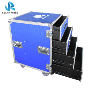 Топ продаж, высококачественные алюминиевые летные Чехлы для <span class=keywords><strong>Dj</strong></span> и поворотные полетные чехлы - Product Image 4