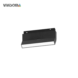 MT4201120 Sistema de Iluminación LED de Riel Magnético de Aleación de Aluminio de 48V, Perfil Delgado Moderno para Exteriores, 6W 12W, Haz de Luz Amplio de 120°, Negro Blanco - Product Image 6
