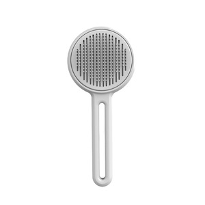 <b>Pet</b> Grooming Comb For Cats Self Cleaning Massage <b>Brush</b> With Rounded Teeth Easy Hair Removal - Product Image 3