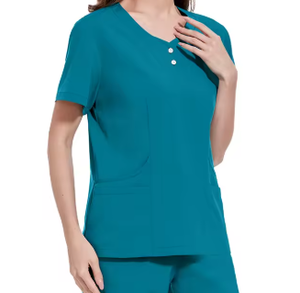 Uniformes médicos unisex Comfort Plus, tela <span class=keywords><strong>de</strong></span> fácil cuidado para el personal <span class=keywords><strong>de</strong></span> la sala <span class=keywords><strong>de</strong></span> emergencias y los equipos <span class=keywords><strong>de</strong></span> clínicas dentales - Product Image 4