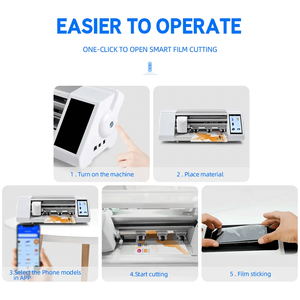Mobile Phone Back Stickers Skin Cutter Tpu Hydrogel Film Cutting <strong>Machine</strong> Screen Protector <strong>Making</strong> <strong>Machine</strong> - Product Image 3