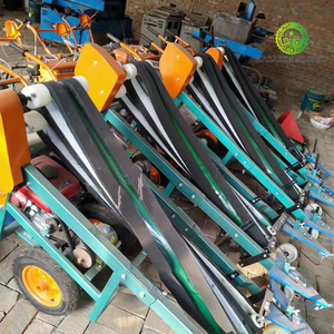 Motor eléctrico para máquina cosechadora de porotos, controlado por un motor eléctrico silencioso, para cortar porotos. Maquinaria agrícola eléctrica autopropulsada - Product Image 4