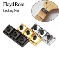 Suku Cadang Gitar Berkualitas Tinggi 42mm Nut Pengunci Senar Gitar untuk Floyd Rose Tremolo Bridge