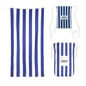 Toalla de Playa de Microfibra Extra Grande, de Secado Rápido y Resistente a la Arena, para Piscina, Vacaciones y Viajes, con Logotipo Personalizado - Product Image 1
