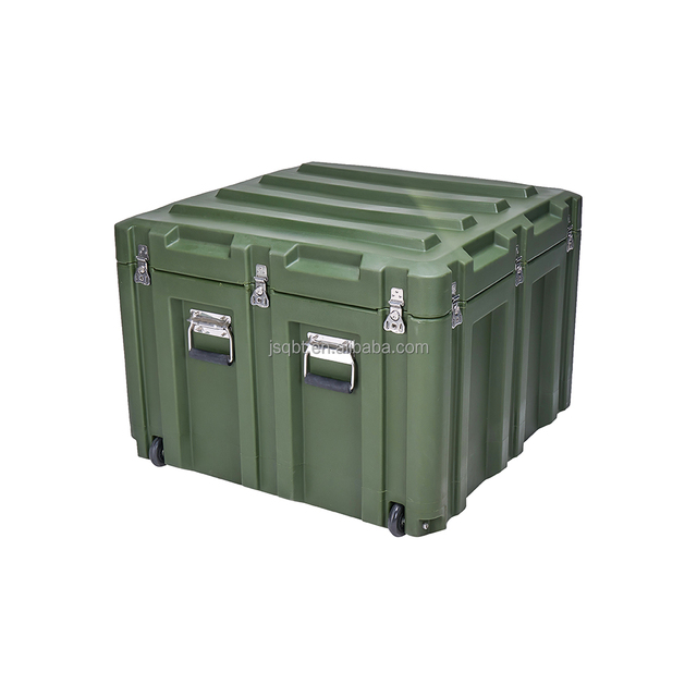 Heavy Duty Rotomolded Waterproof Case Industrial Equipment Protection Box Customizable Foam Interior Lockable