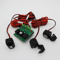 Module de mesure de puissance triphasé 63A avec TA ouverts, RS485 TTL, mesure bidirectionnelle de tension, courant et puissance pour la mesure énergétique